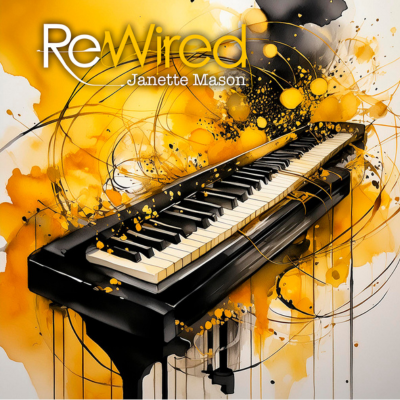 This is a picture of Janette's Mason's Rewired Album cover