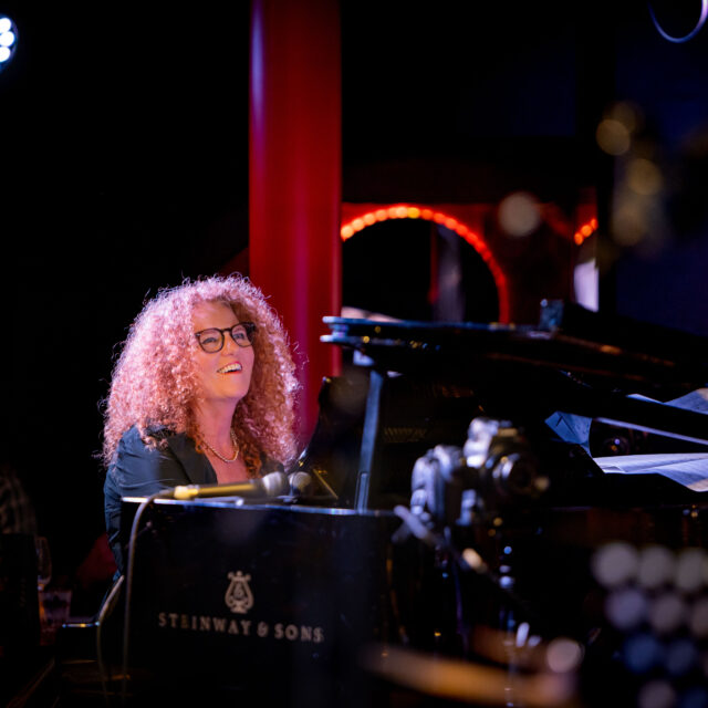 Janette Mason at Pizza Express